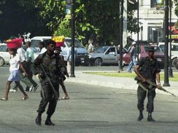 Recientemente se han registrado disturbios cometidos por exsoldados haitianos. AP / ARCHIVO