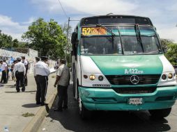 Uno de los módulos de supervisión al transporte público  se instaló este martes sobre la avenida 16 de Septiembre. EL INFORMADOR / A. García