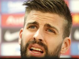 ''No hay club en el mundo que pueda aguantar el ritmo que llevamos. Esperamos alargarlo'', asegura Piqué. EFE / M. Pérez