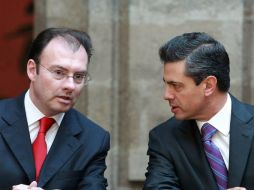 Las reuniones ocurrieron mientras la SFP investigaba conflicto de interés en adquisiciones de la primera dama y titular de Hacienda. NTX / ARCHIVO