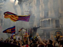 La medida ha soliviantado al gobierno catalán, pues ven una ''grave vulneración del derecho de expresión de miles de catalanes''. AP / E. Morenatti