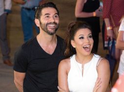 Eva Longoria y el alto ejecutivo de la cadena Televisa llevan tres años de relación. SUN / ARCHIVO