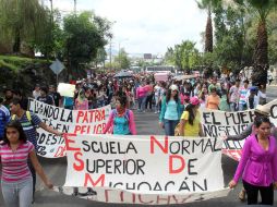 Se realiza un dispositivo de seguridad, integrado por elementos de la policía estatal y de la Gendarmería. NTX / ARCHIVO