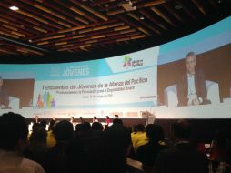 Este primer Encuentro es una muestra del compromiso que los cuatro países de la Alianza tienen con la juventud, aseguró Freixe. TWITTER / @A_delPacifico