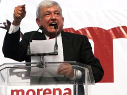 El partido de Andrés López Obrador sufre en los sondeos de cara a la asamble constituyente de la Ciudad de México. SUN / Archivo