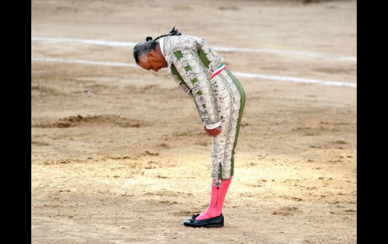 El torero quedó tetrapléjico tras la embestida de uno de sus toros el pasado 1 de mayo. EL INFORMADOR / ARCHIVO