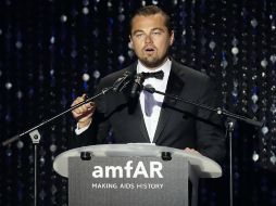 Una de las subastas más curiosas fue la oferta de pasar una semana en compañía de Leonardo di Caprio en su propiedad de Palm Springs. EFE / I. Langsdon