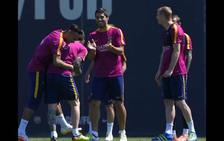 Los ''azulgrana'', que tuvieron una semana completa de reposo y de preparación del partido, acudirán a Madrid con su efectivo de gala. AFP / L. Gene