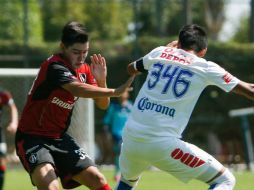 Pachuca le repitió la dosis de goles al ''Zorro'', pues en dos minutos aprovechó errores en la defensa para darle vuelta al marcador. TWITTER / @atlasfc