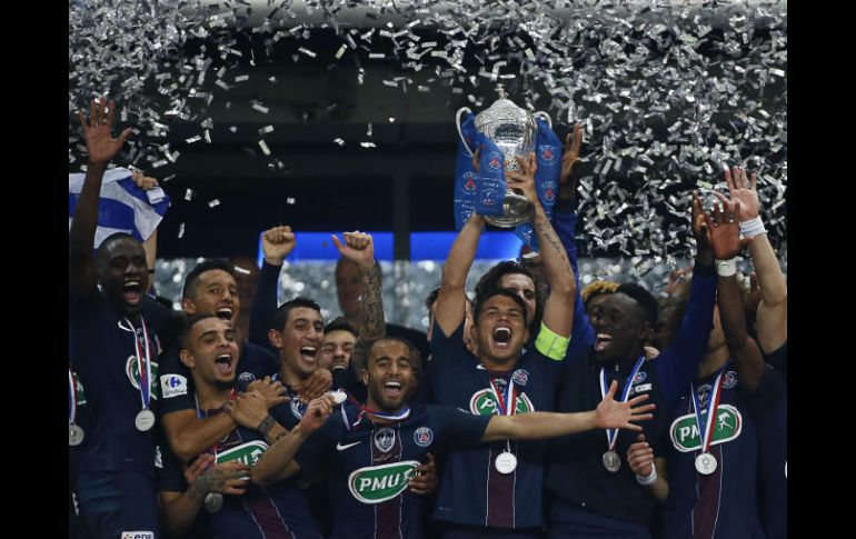 El estadio de Francia fue testigo de la décima coronación copera de París Saint-Germain. AFP / T. Samson