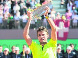 Stanislas Wawrinka. El suizo recuperó sensaciones y se llevó ayer la Final de Ginebra. AP /