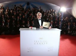 Este domingo, el director de 79 años recibe la segunda Palma de Oro de su larga carrera dedicada al cine social. AP / J. Ryan