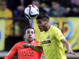 La diana de dos Santos fue conseguida durante en un juego contra el Viktoria Plzen, en el que Villarreal consiguió el empate. AP / ARCHIVO