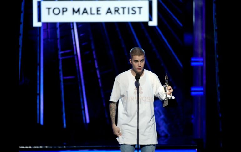 El artista ganó los premios Billboard de Mejor artista masculino y Mejor artista en las redes sociales. AFP / K. Winter