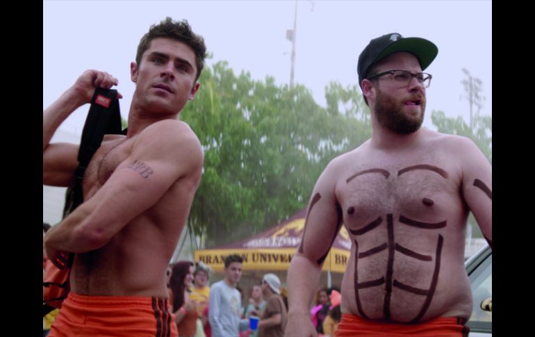 La película es protagonizada por Seth Rogen y Zac Efron. ESPECIAL / Universal Pictures