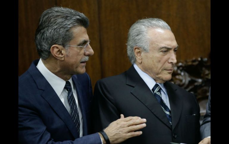 Juca, hombre muy próximo al presidente Temer, negó que sea una dimisión de su cargo, y dijo que apenas se 'aparta'. EFE / F. Bizerra