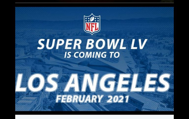 Los Ángeles, que esta temporada recibe a los Carneros provenientes de San Luis, no ha sido sede de un Super Bowl desde 1993. TWITTER / @NFL