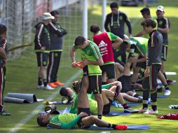 El equipo mexicano busca tener una buena preparación pensando en su debut. MEXSPORT / J.Ramírez