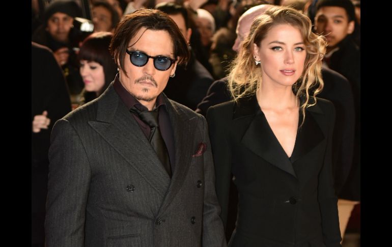 Johnny Depp y Amber Heard se conocieron durante el rodaje de 'The Rum Diary' en el 2011. AFP / ARCHIVO