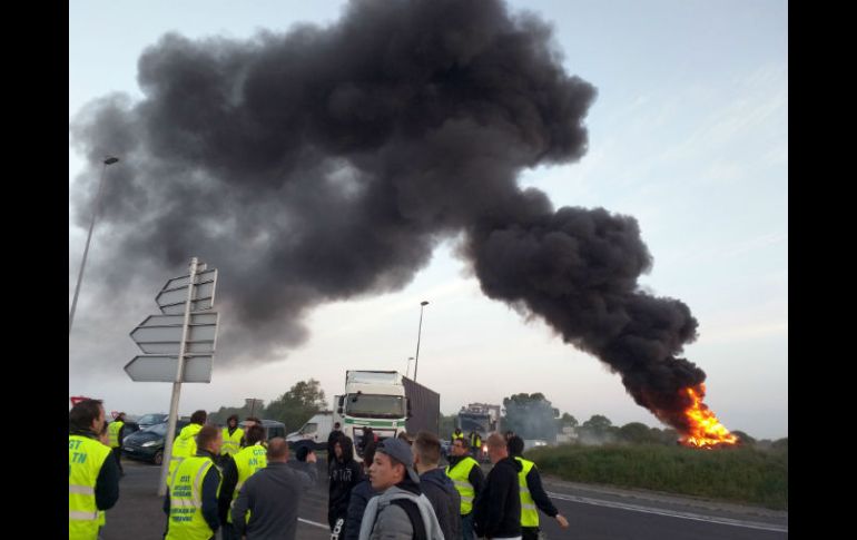 Las jornadas de protestas contra la reforma laboral en Francia van en aumento. AP / R. Satter