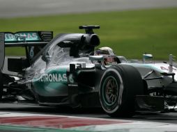 Hamilton recorrió el circuito de Montecarlo con un tiempo de 1:15.537. SUN / A. Acosta