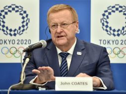 John Coates se encuentra en la capital nipona para evaluar la marcha de la cita deportiva. AFP / K. Nogi