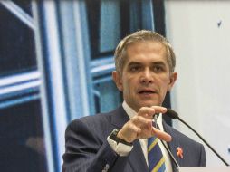 Mancera reitera que se velará porque la ciudad esté en paz y esté transitable. SUN / A. Martínez