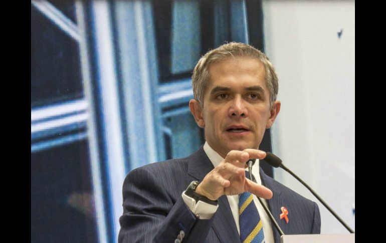 Mancera reitera que se velará porque la ciudad esté en paz y esté transitable. SUN / A. Martínez