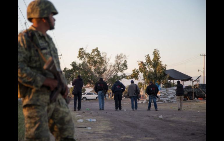 A medida que militares han sido enviados a la línea de combate, las violaciones a los derechos humanos se han disparado. EFE / ARCHIVO