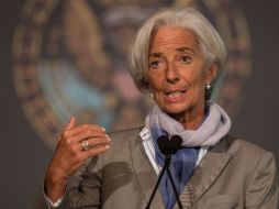 La directora del FMI, Christine Lagarde, ha halagado a México por emplear la línea de crédito como un instrumento preventivo. AFP / ARCHIVO