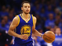 Stephen Curry se recuperó de un discreto inicio de partido para terminar con 29 tantos. AFP / P. Carter