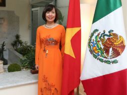 Le Linh Lan, embajadora de Vietnam en México. NTX / J. Arciga