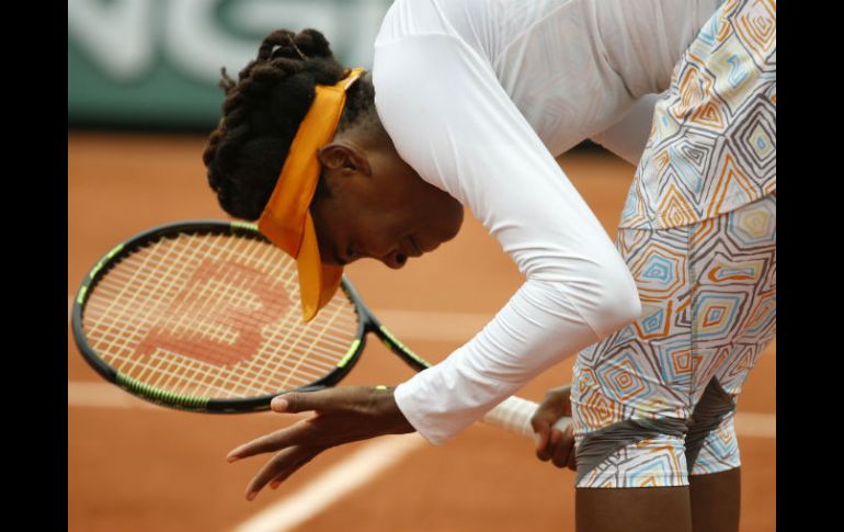 Venus fue subcampeona en Roland Garros en 2002, pero no avanza a los cuartos de final desde 2006. AP / A. Grant