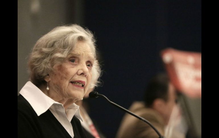 Elena Poniatowska conversará con el público sobre su trayectoria como cuentista y sus influencias literarias. SUN / ARCHIVO