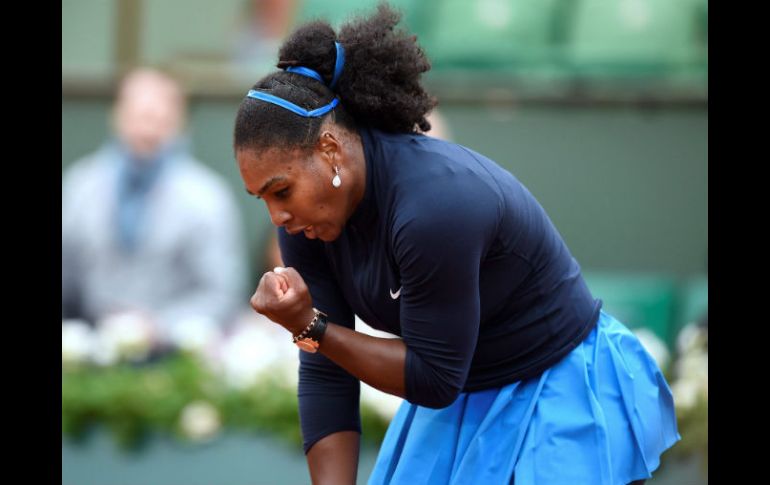 A sus 34 años, Williams pretende batir en París el récord de 22 Grand Slam ganados. AFP / E. Feferberg