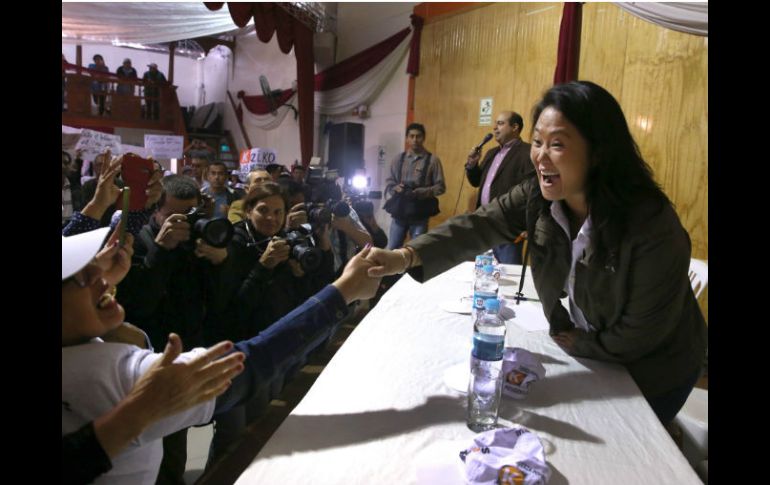 El próximo 5 de junio será la segunda vuelta electoral en Perú entre Fujimori y Kuczynski. AP / M. Mejía