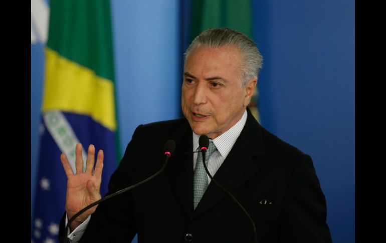 Temer sustituyó a Rousseff el pasado 12 de mayo. EFE / ARCHIVO