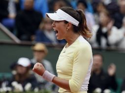 Muguruza, cuarta raqueta del mundo, ascenderá al segundo puesto del ranking. EFE / E. Laurent