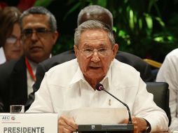 Raúl Castro aseguró este sábado que no regresarán a la OEA, tras su iniciativa de imponerle sanciones a Venezuela. AP / J. Banos