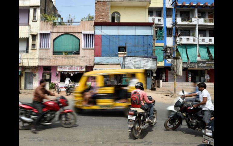 Cada año, más de 200 mil personas fallecen en la India debido a accidentes de tráfico. AFP / M. Sharma