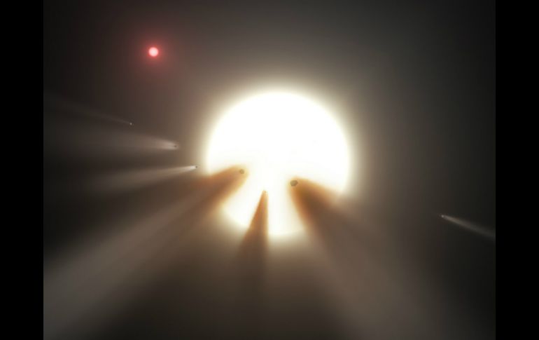 Tabby's Star se descubrió en 2015 y podría ser la primera prueba para detectar civilizaciones avanzadas en el espacio. ESPECIAL / www.nasa.gov