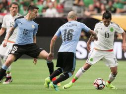 Osorio explicó que el bajón de juego de un tiempo a otro por parte del Tri se debió al temor de perder la ventaja. NTX / I. Hernández