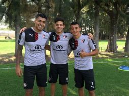 El colombiano regresa tras una semana en su país; los mexicanos, por su participación con el Tri. TWITTER / @atlasfc