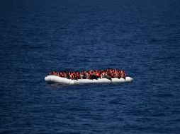 ''El número de decesos en el Mediterráneo en 2016 supera en casi mil personas el balance del primer semestre de 2015'', señala la OIM. AFP / ARCHIVO