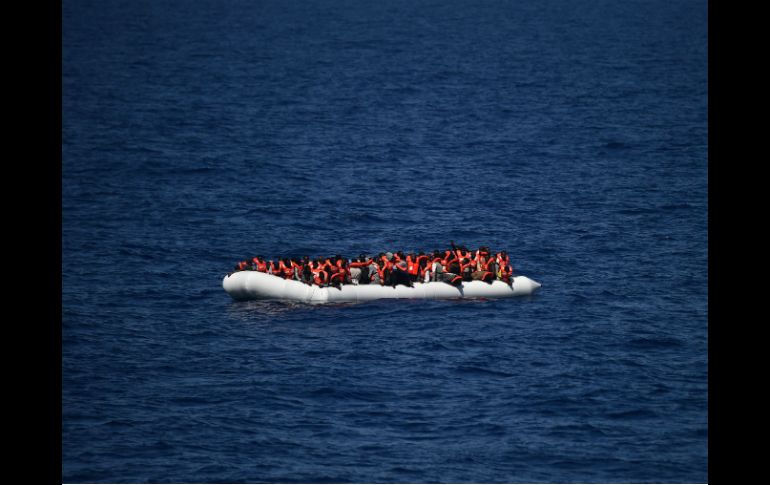 ''El número de decesos en el Mediterráneo en 2016 supera en casi mil personas el balance del primer semestre de 2015'', señala la OIM. AFP / ARCHIVO