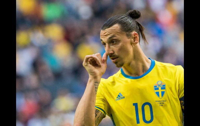 Zlatan indica que para él será emocionante liderar como capitán en un gran torneo. AFP / ARCHIVO