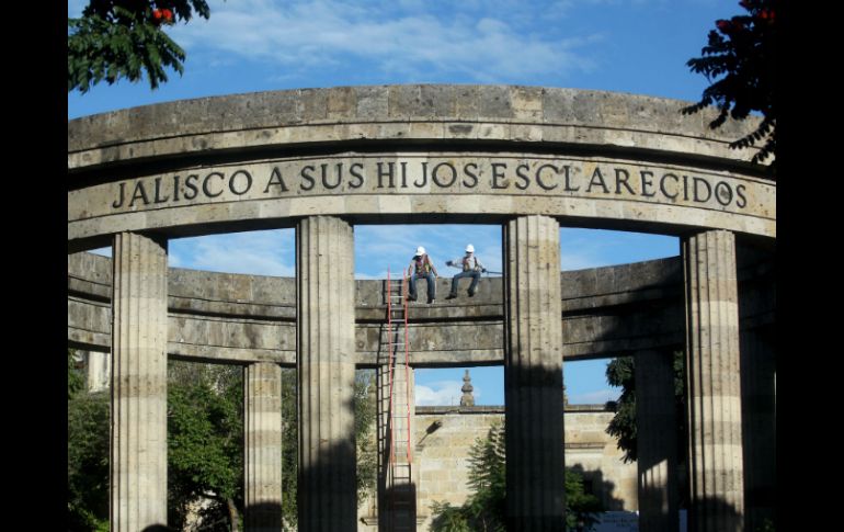 Señalan que la Rotonda de los Jaliscienses Ilustres debe ser el sitio que rinde homenaje a quienes contribuyeron a su comunidad. EL INFORMADOR / ARCHIVO