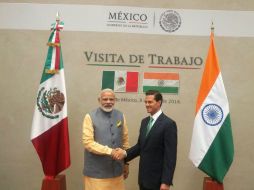 Narendra Modi llegó a México la tarde de este miércoles. TWITTER / @narendramodi