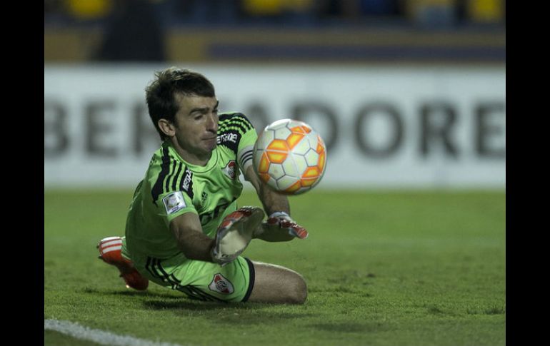 Barovero, de 32 años, tiene en su palmarés tres títulos de primera división de Argentina y una Copa Libertadores. AP / ARCHIVO