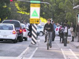 La Ciudad de México fue la primera metrópoli del país en contar con un Manual del Ciclista Urbano en 2011. EL INFORMADOR / A. Hinojosa